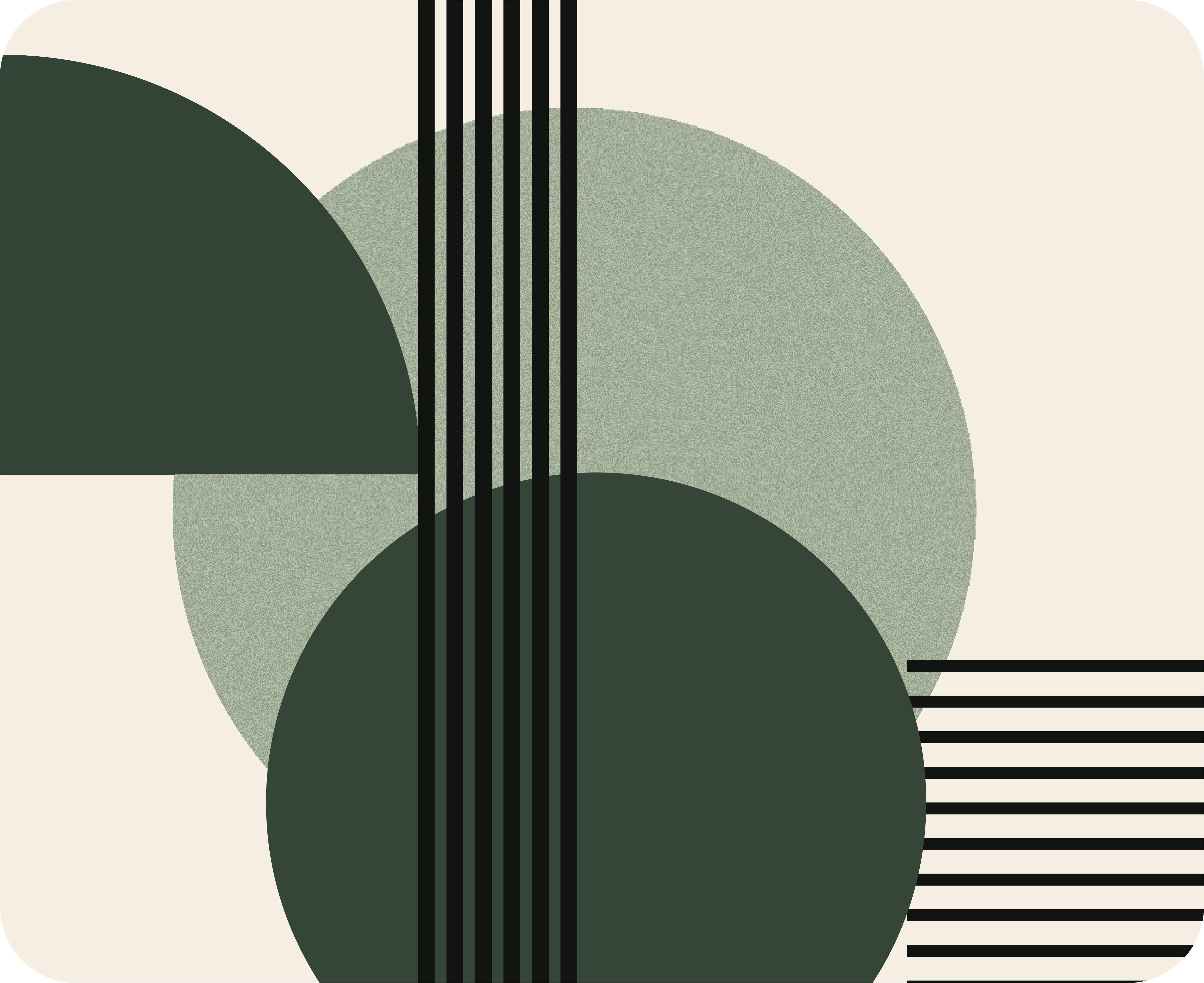 Circle and line drawing